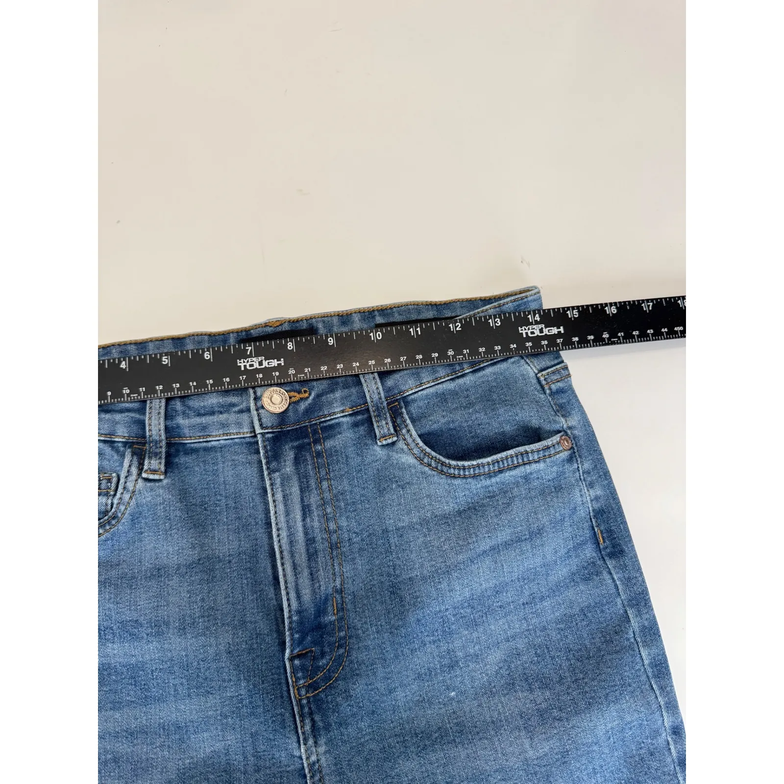 Buffalo David Bitton Ivy Hi‎ Rise Skinny Jeans Light Wash Denim Size 29 - Image 2