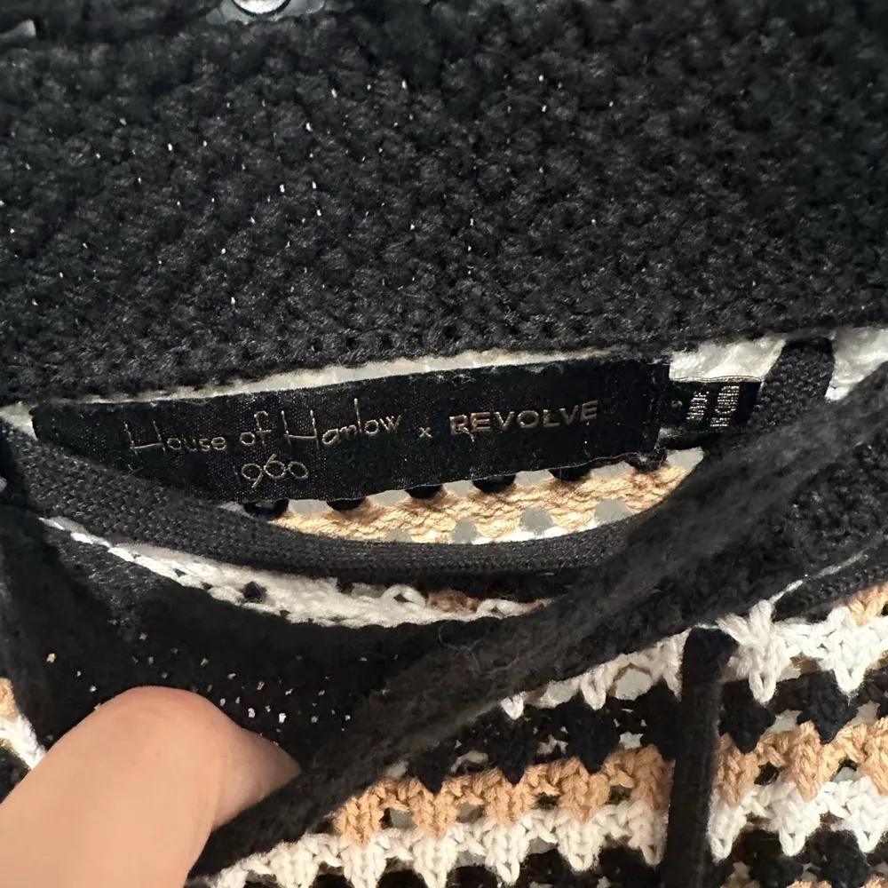 House of Harlow x Revolve Crochet Bathing Suit Cover Up - Image 3