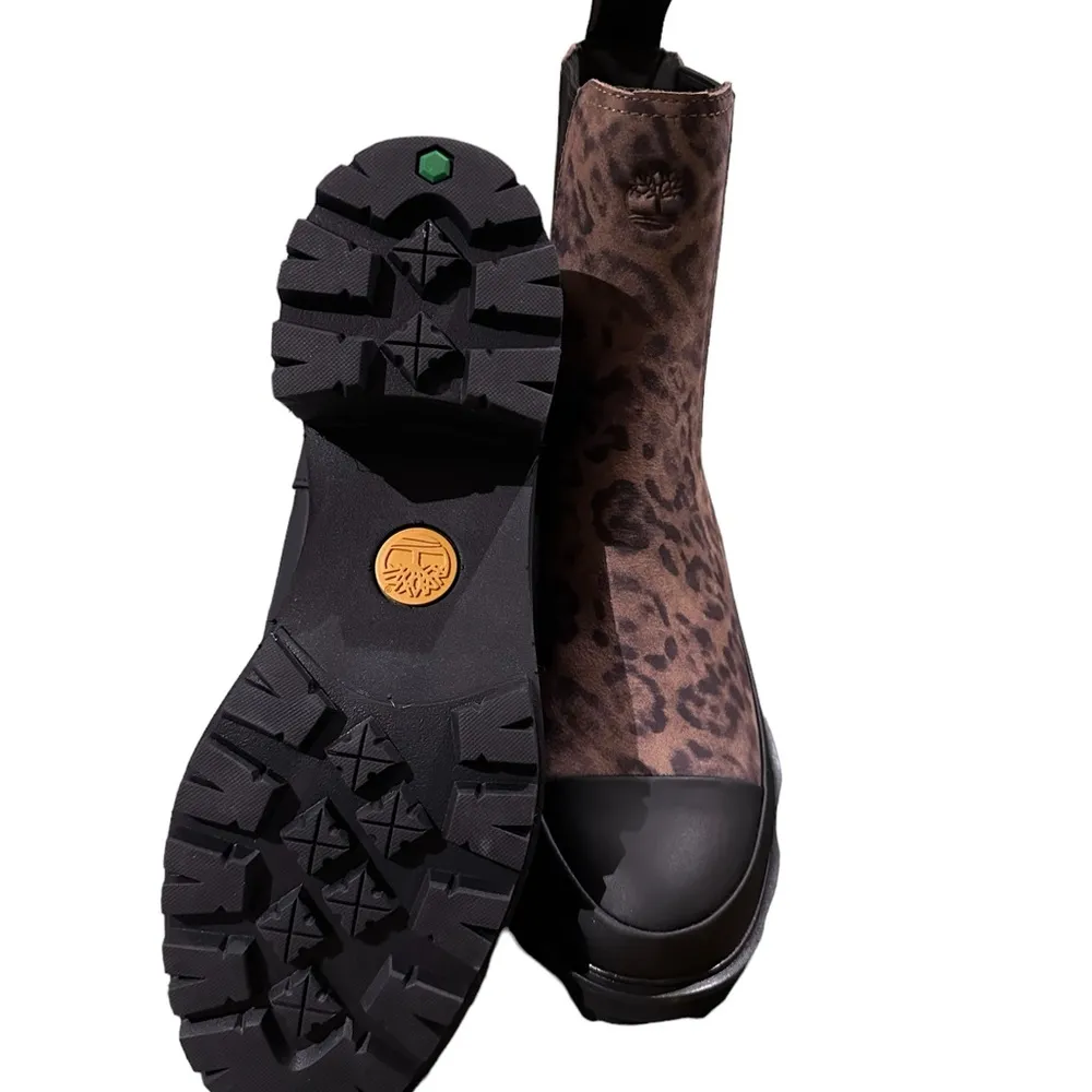 NEW TIMBERLAND WOMENS KORI PARK 2.0 CHELSEA BOOT - LEOPARD - Image 9