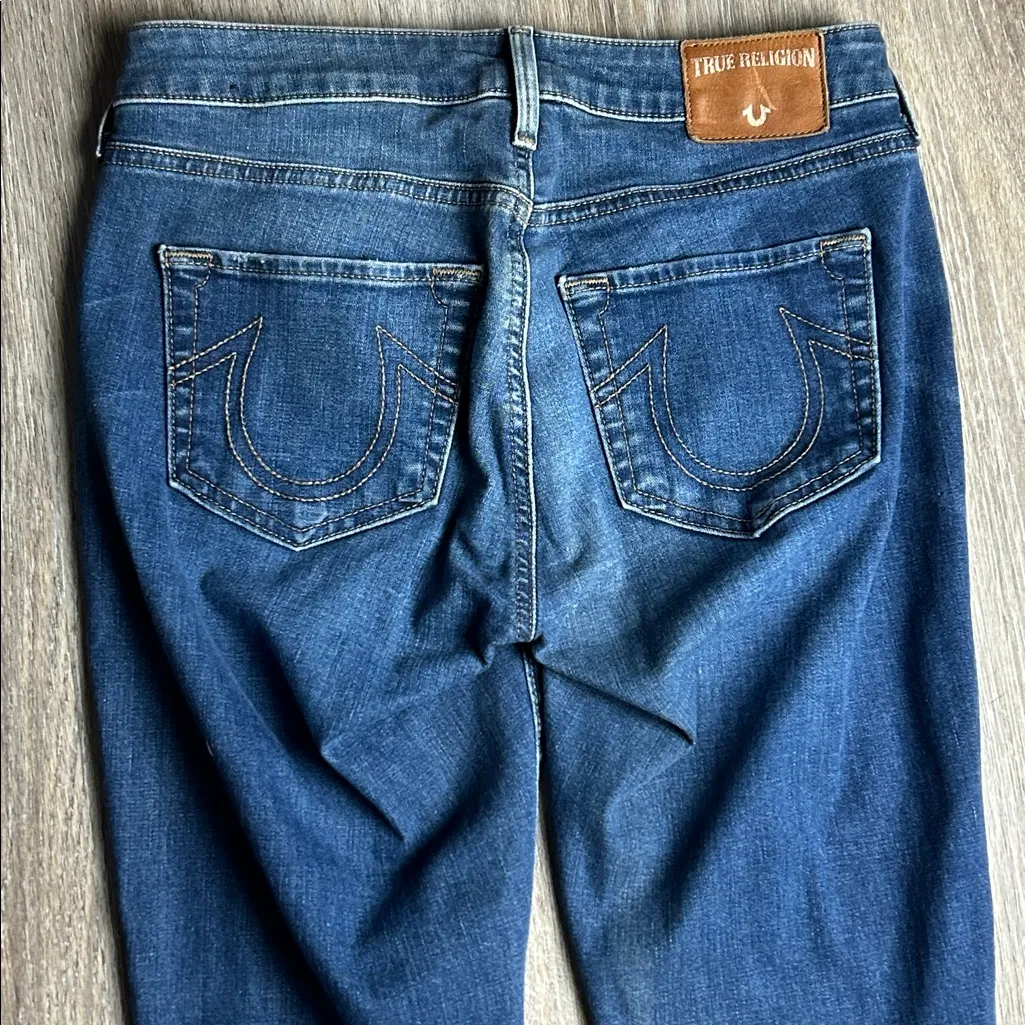 True Religion Curvy Skinny Big T ‘Jennie’ Jeans Size 26 - Image 14