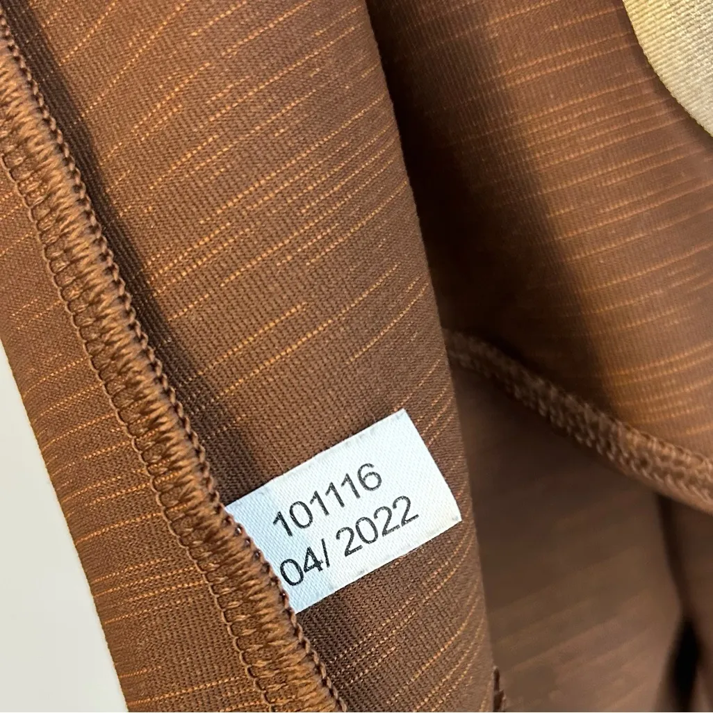 Outdoor Voices Sculpting Thong Bodysuit Heathered Brown Size XL - Image 14