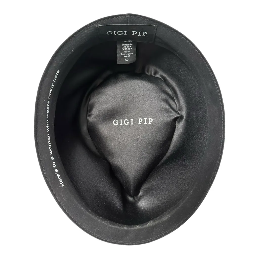 Wide Brim Fedora Hat Womens‎ Beige Taupe Style Fashion Dressy Church Tan - Image 4