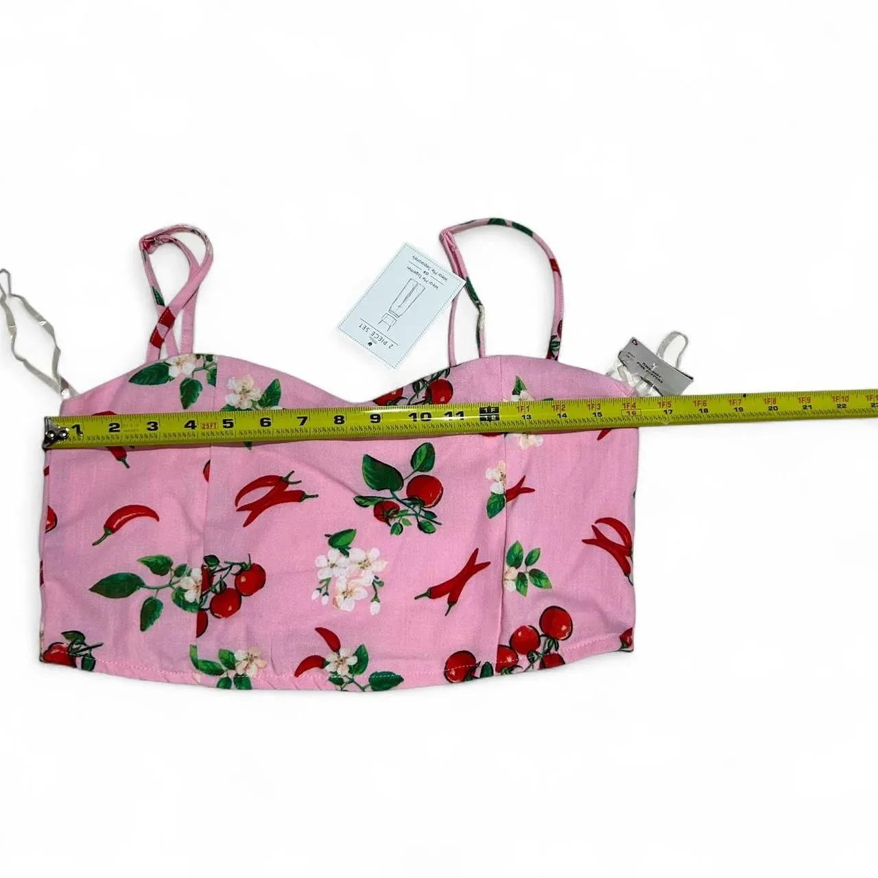 NWT Pink Floral Two-piece Set - Image 2