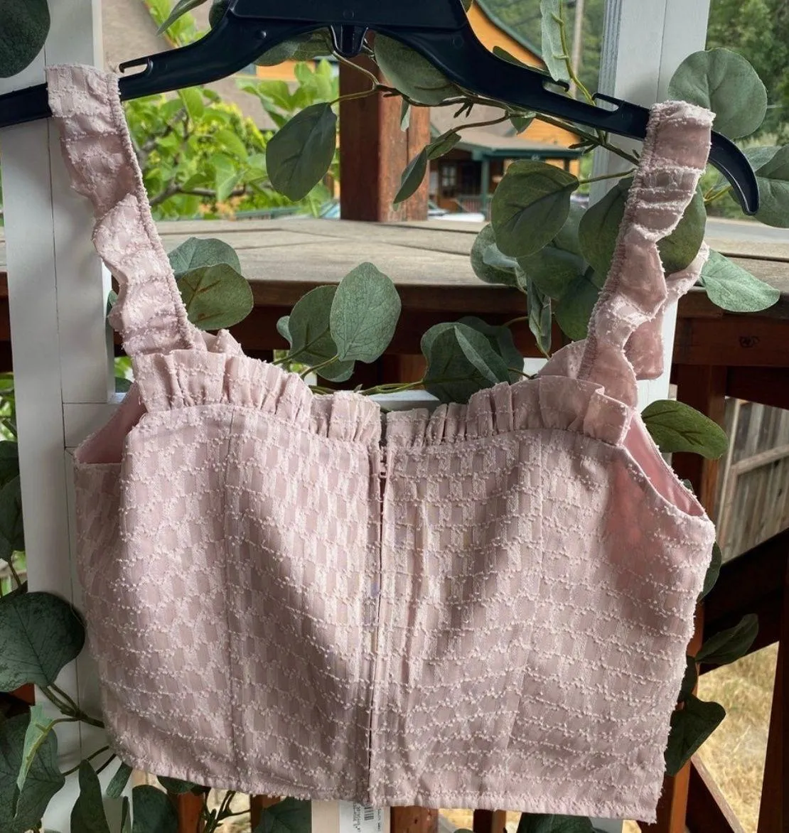 NWT Bustier style crop top - Image 6