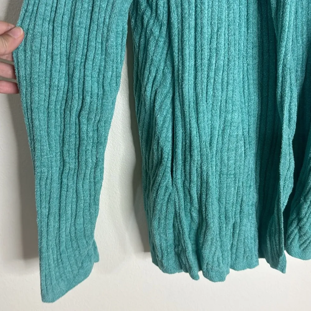 Barefoot Dreams Cozychic Ultra Lite Women's 1X Hooded Cardigan Sweater soft cute - Image 4