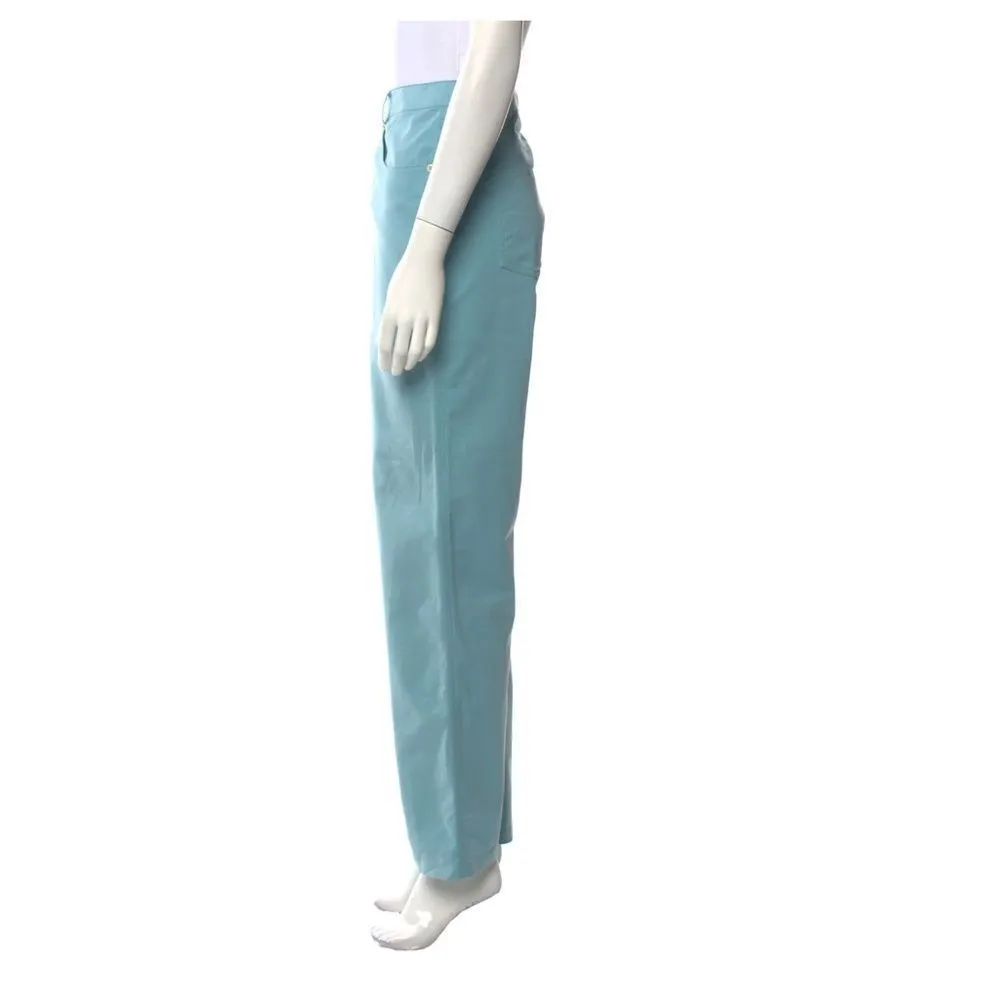 St. John SZ 12 wide leg blue pants - Image 2