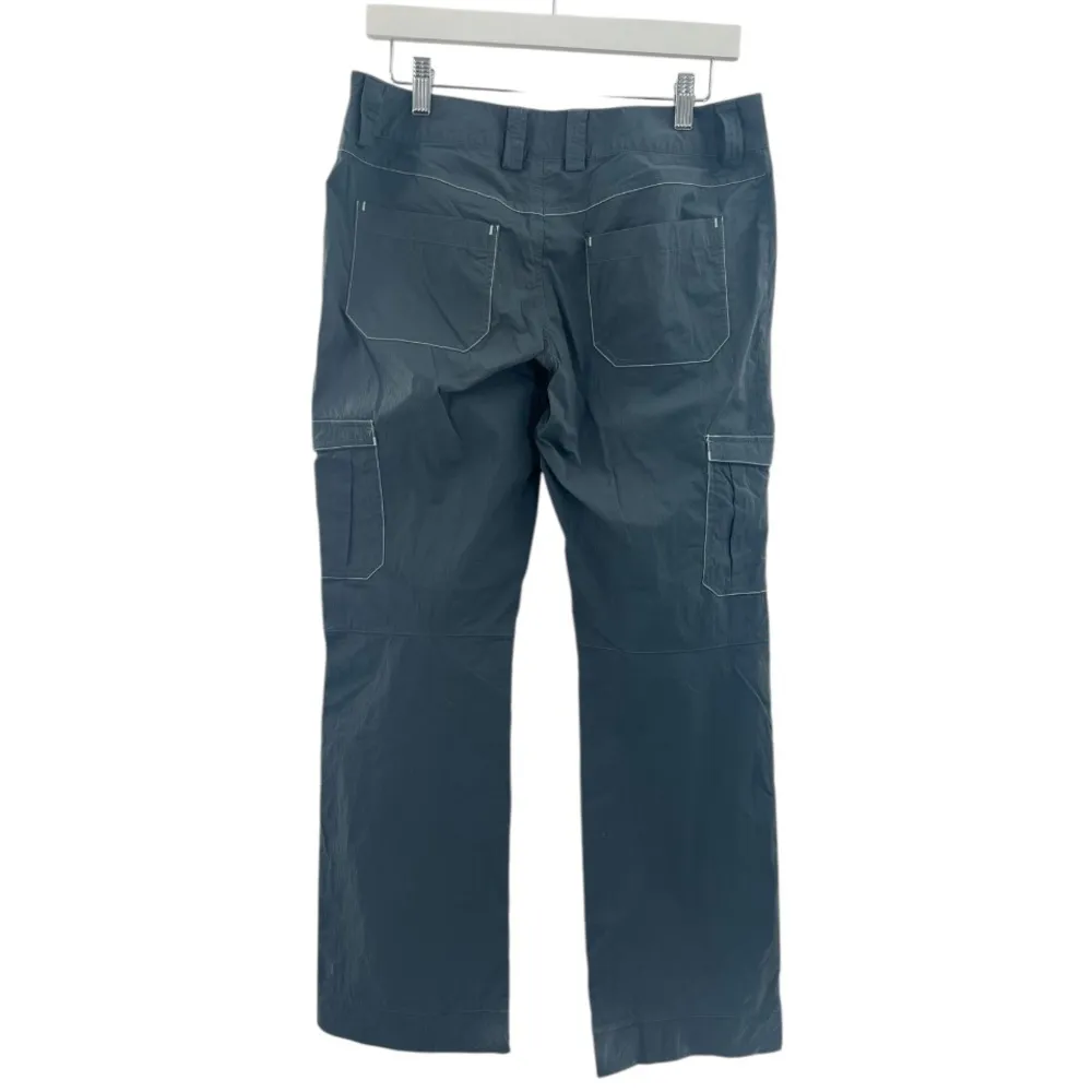 Arc'teryx Vintage Cargo Nylon Low Rise Straight Leg Outdoor Pants s 10 Gray - Image 2