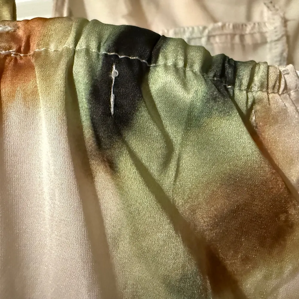 Abstract Satin Slip SHEIN Dress - M - Image 7