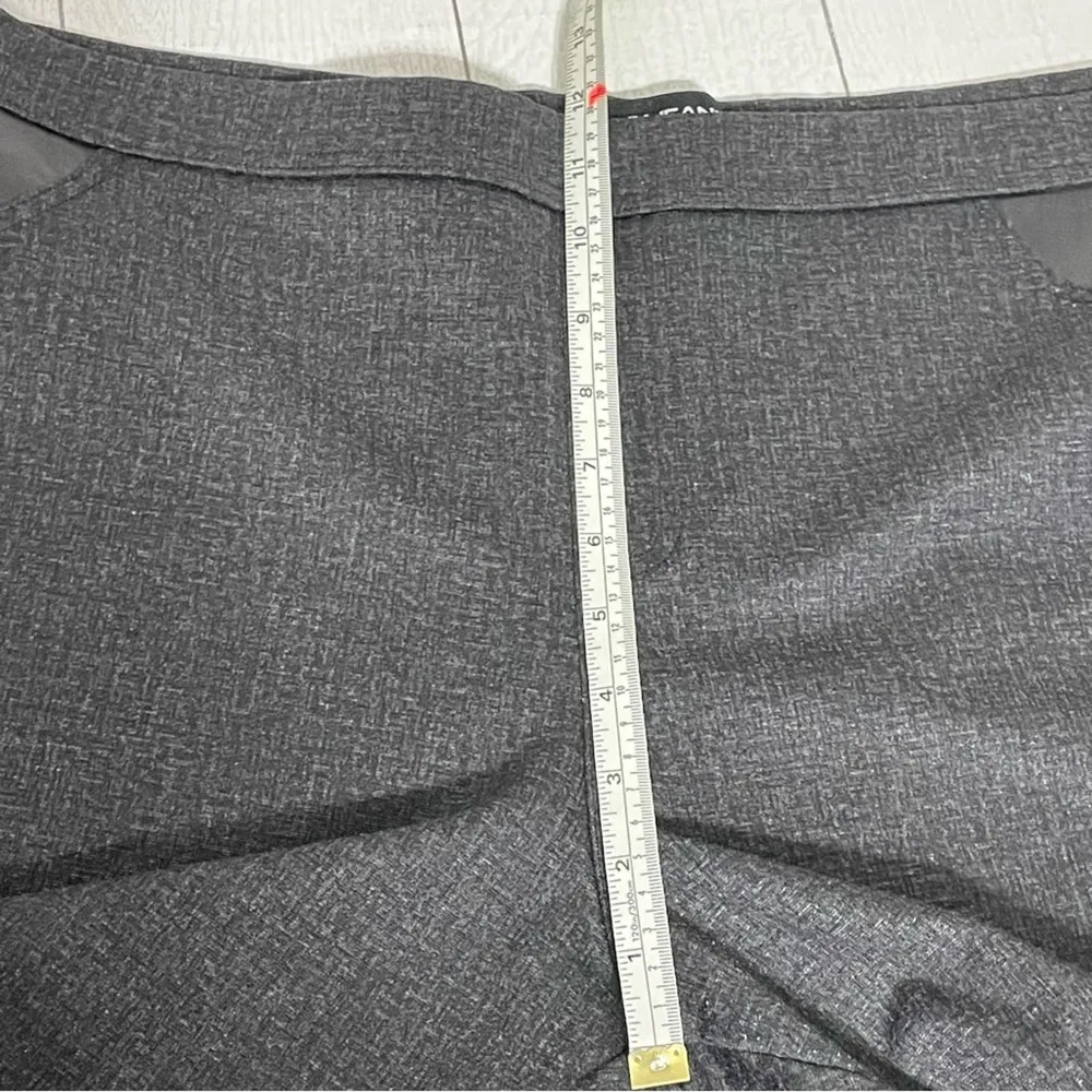 JEANS Dark Charcoal Gray Ponte Pants Size XXL - Image 100