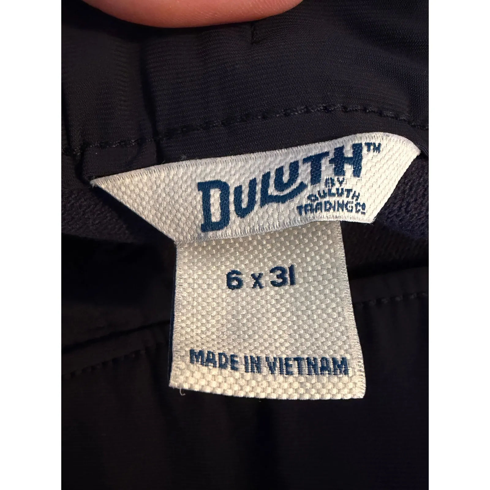 Duluth Trading Co Women's Navy Blue Cargo Pocket Hiking Pants Size 6 x 29 - Image 5