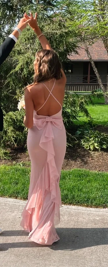 Pink Prom Dress - Image 4