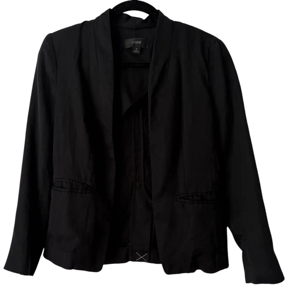 J.Crew Going Out Blazer Gramercy Twill‎ BK027 - Image 3