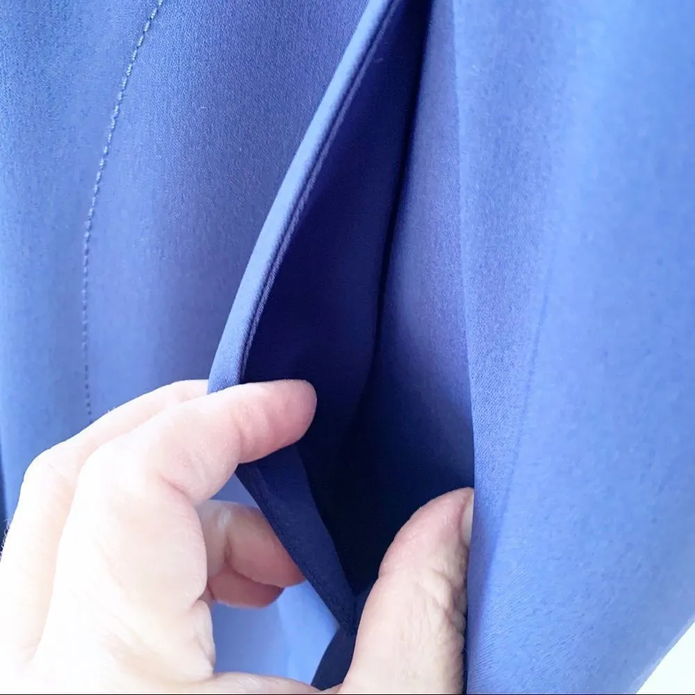 Rachel Roy Rachel  Royal Blue Harem Style Jumpsuit XL - Image 7