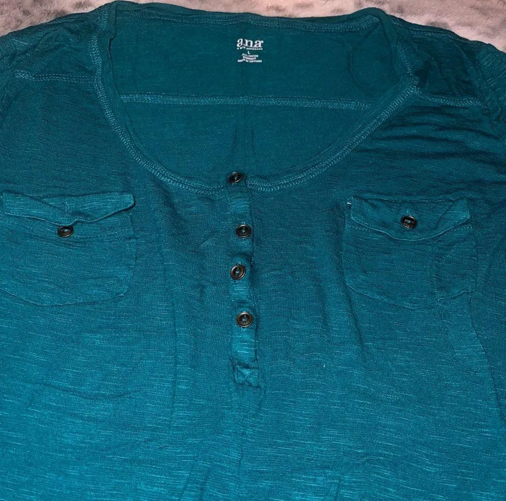 A.n.a Blue Shirt - Image 6