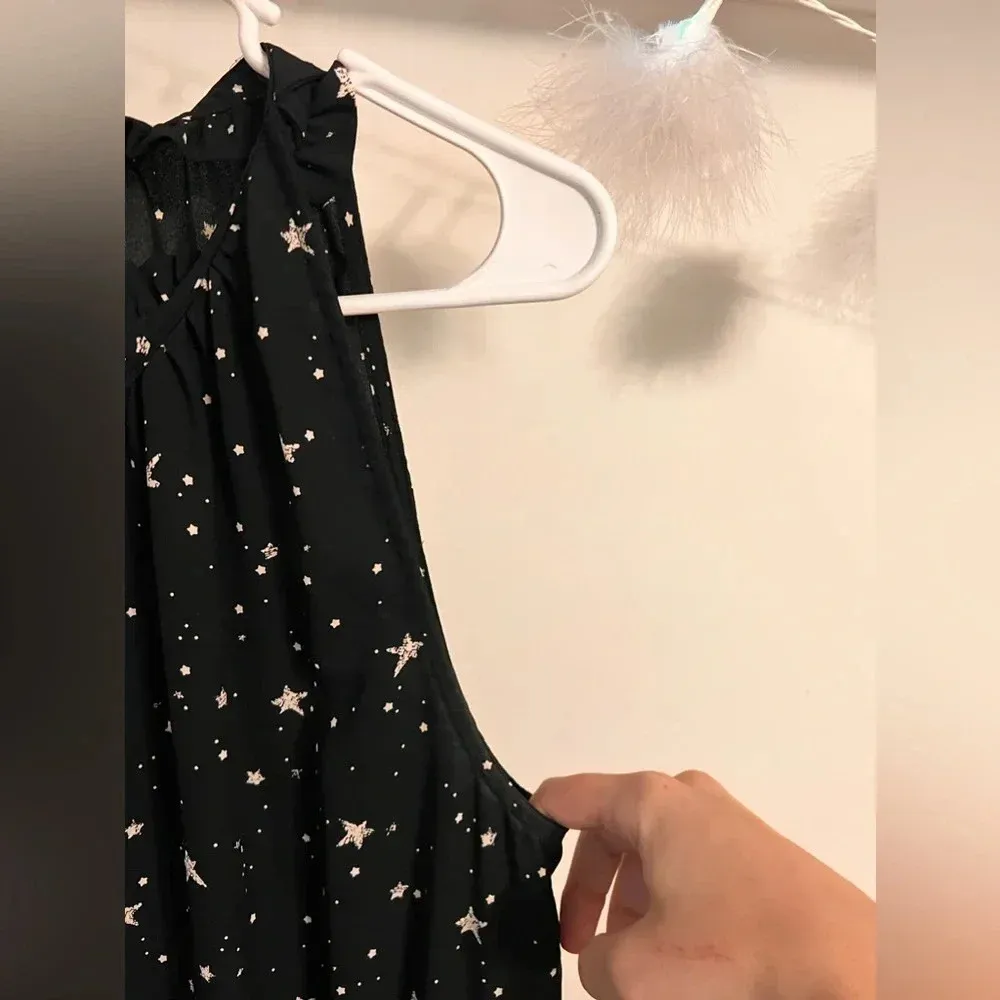 FINAL PRICE DROP Moon Ryder Starry Dress Black Size L - Image 6