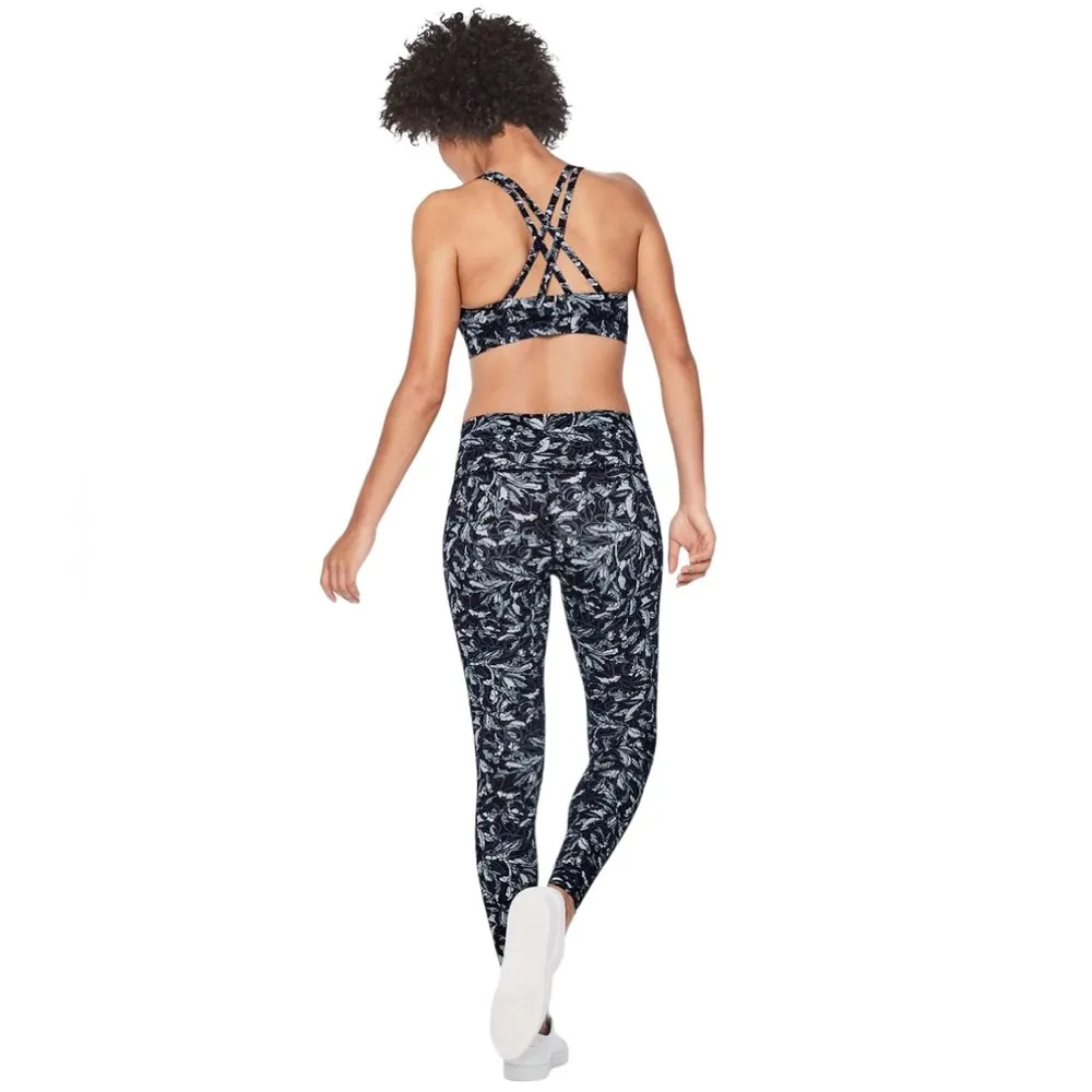 Lululemon Wunder Under High Rise Tight 28” Size 6 Embellished Multi - Image 2