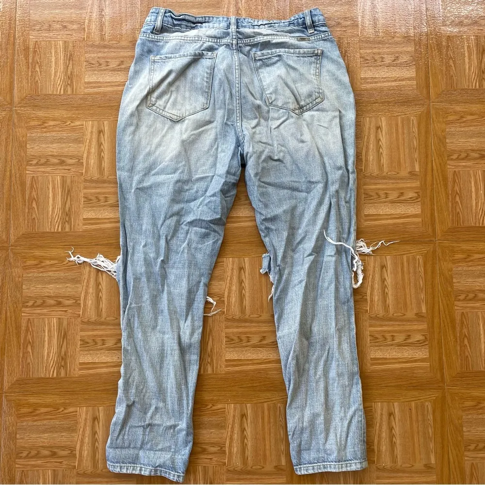 Kancan Light Wash Distressed Jeans Size 9 - Image 3