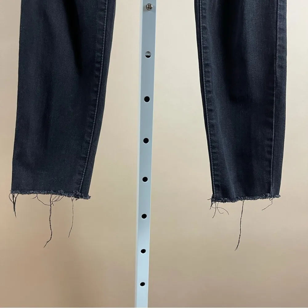 YMI Size 3 Distressed Raw Hem Dark Black Beachy Grunge Skater Streetwear Skinny - Image 3