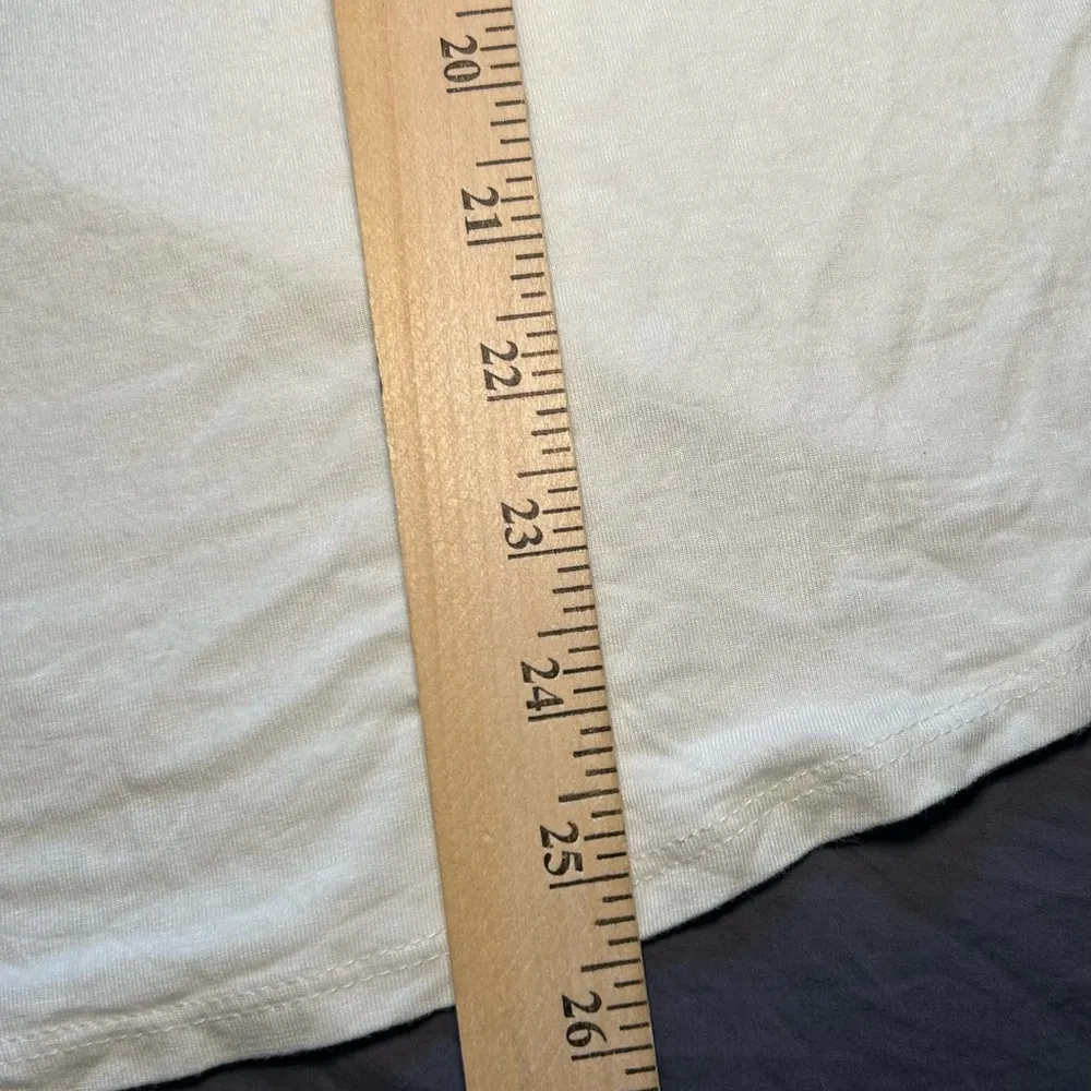 Cha cha vente white with colorful sleeves size large - Image 8