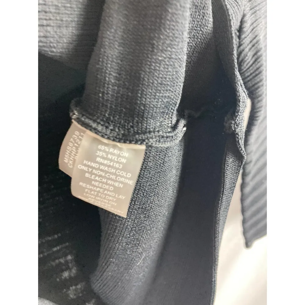 Calvin Klein Textured 3/4 Sleeve Stretch Top Size XS - Image 4