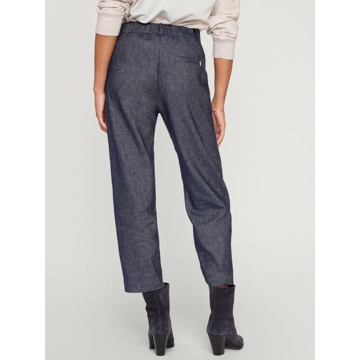 Brochu Walker The Talia Pant in Indigo Sz L - Image 10