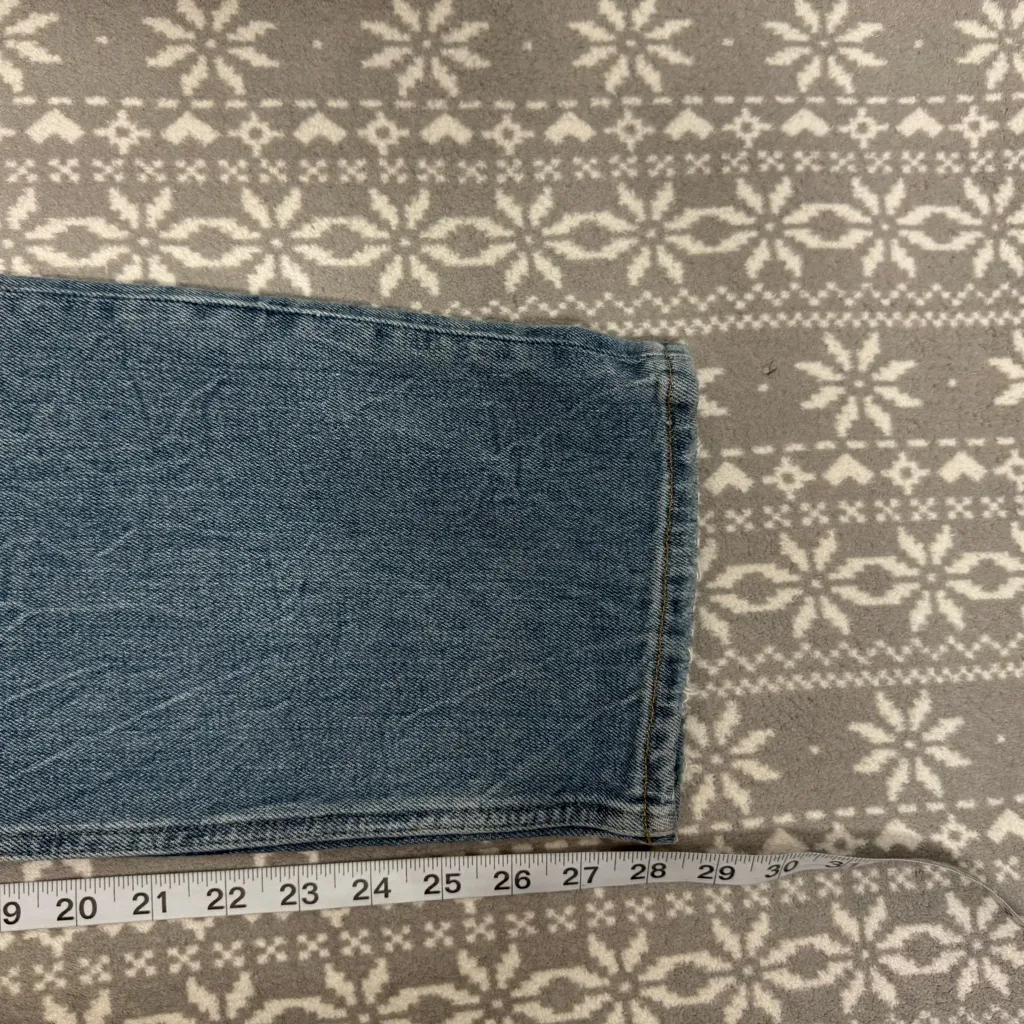 Abercrombie & Fitch The‎ 90's Straight Ultra High Rise Size 27/4 Short - Image 10