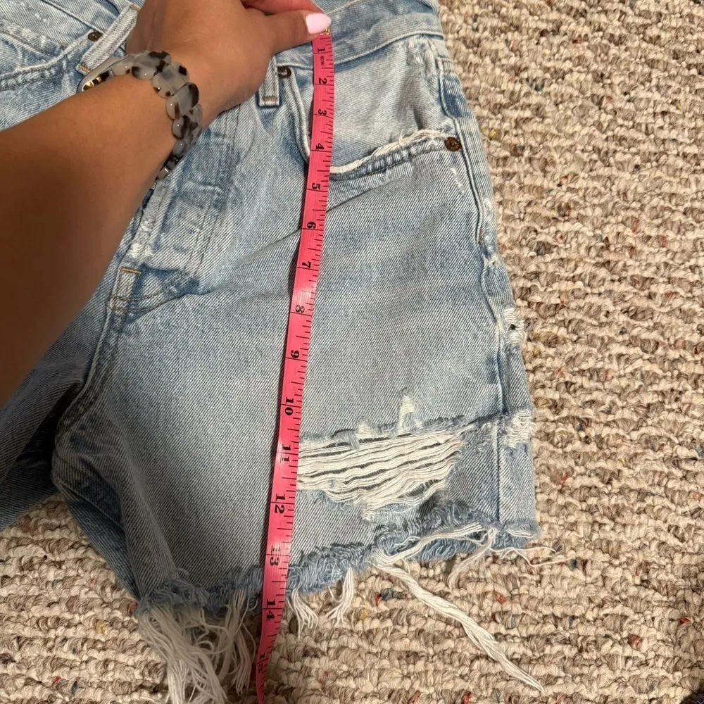 AGOLDE Riley Short in Groove- Size 23 - Image 10