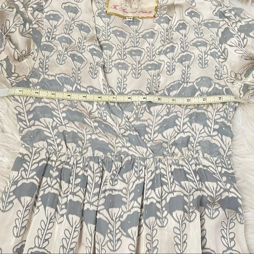 Johnny Was For Love and Liberty Long Sleeve Silk Dress - Image 10