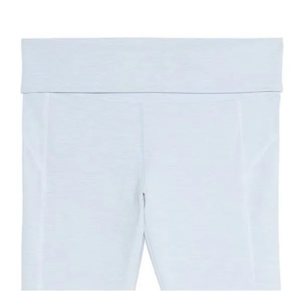 - New‎ Pink stretch cotton fold over flare leggings regular - Image 4