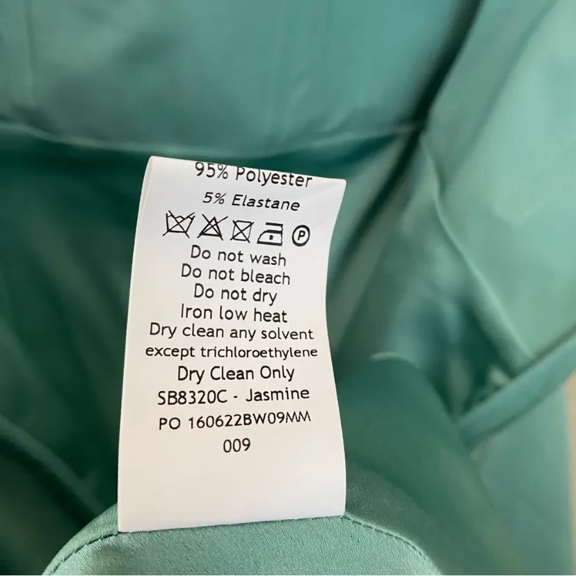 HOUSE OF CB 'Jasmine' Jade Draped Strapless Corset Dress NWOT size XS - Image 11