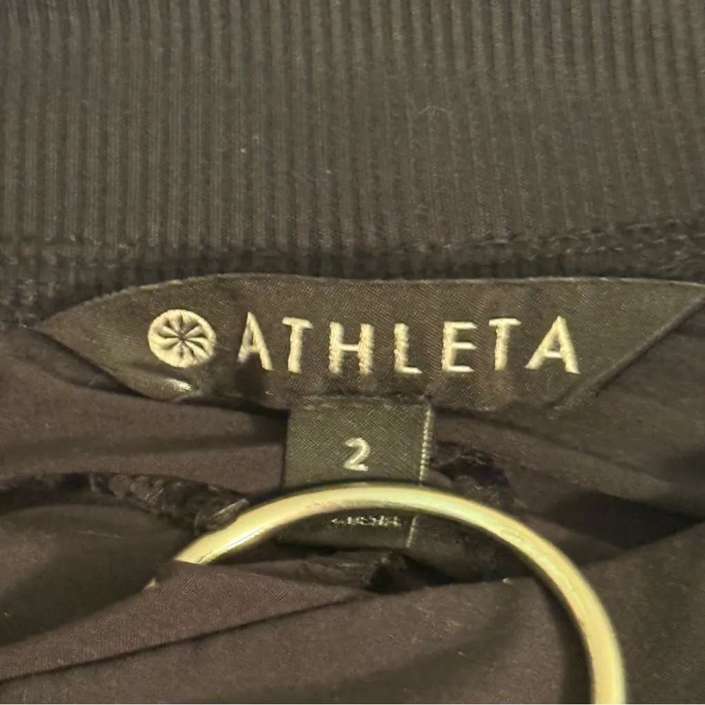 Athleta Brooklyn Ankle Mid Rise Pant in Black - Image 4