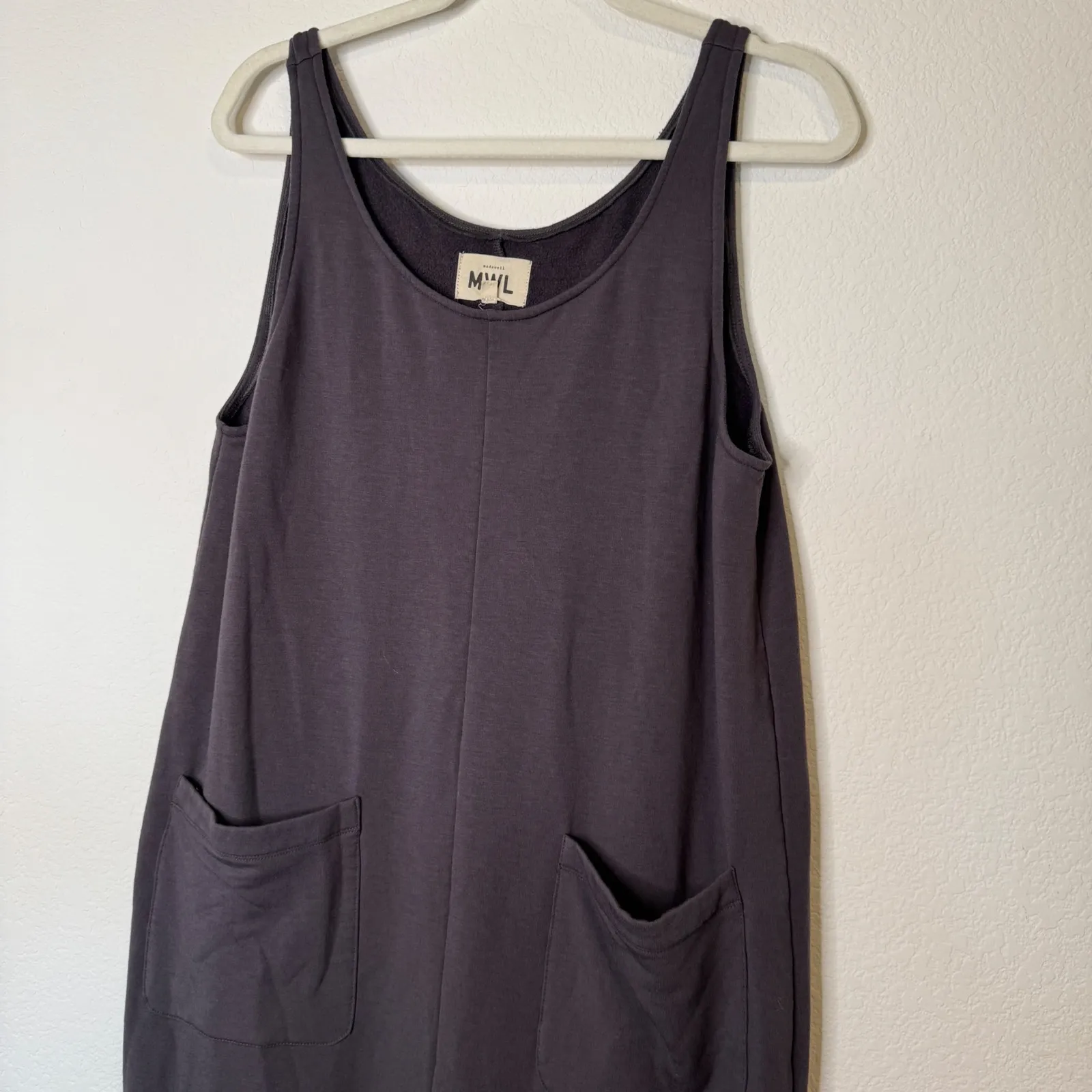 Madewell Dark Grey The Broadway Jumpsuit - Image 7