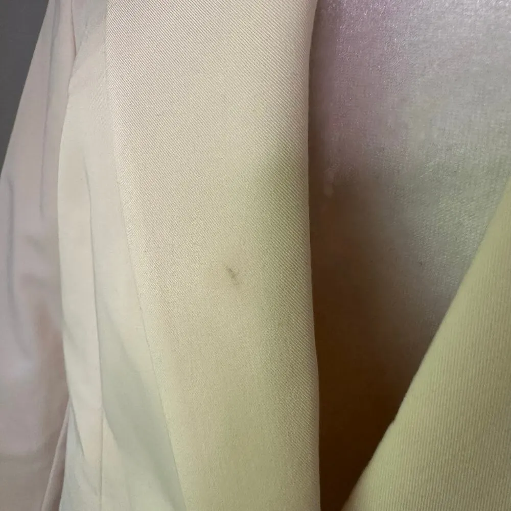 MNG by Mango ivory button up blazer size 4 - Image 13