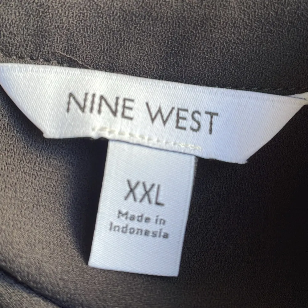 Nine West Front Twist Long Sleeve Blouse - Image 8