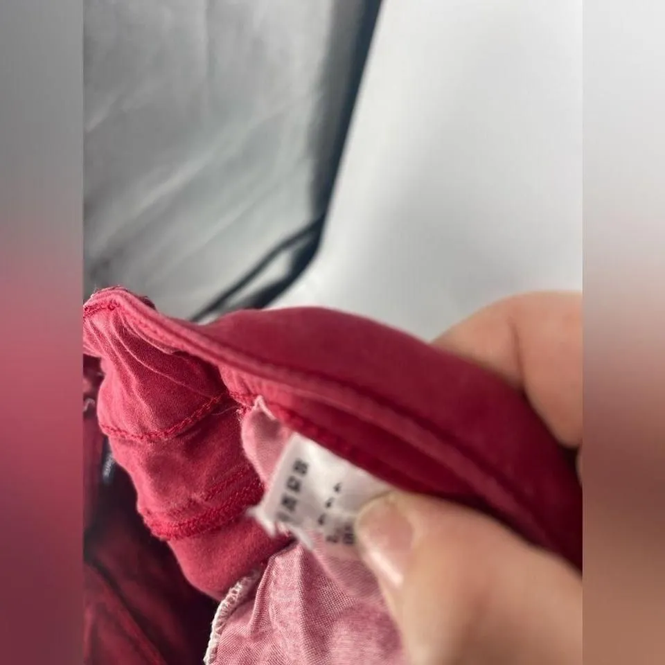 American eagle outfitters super stretch red color size‎ 4 - Image 2