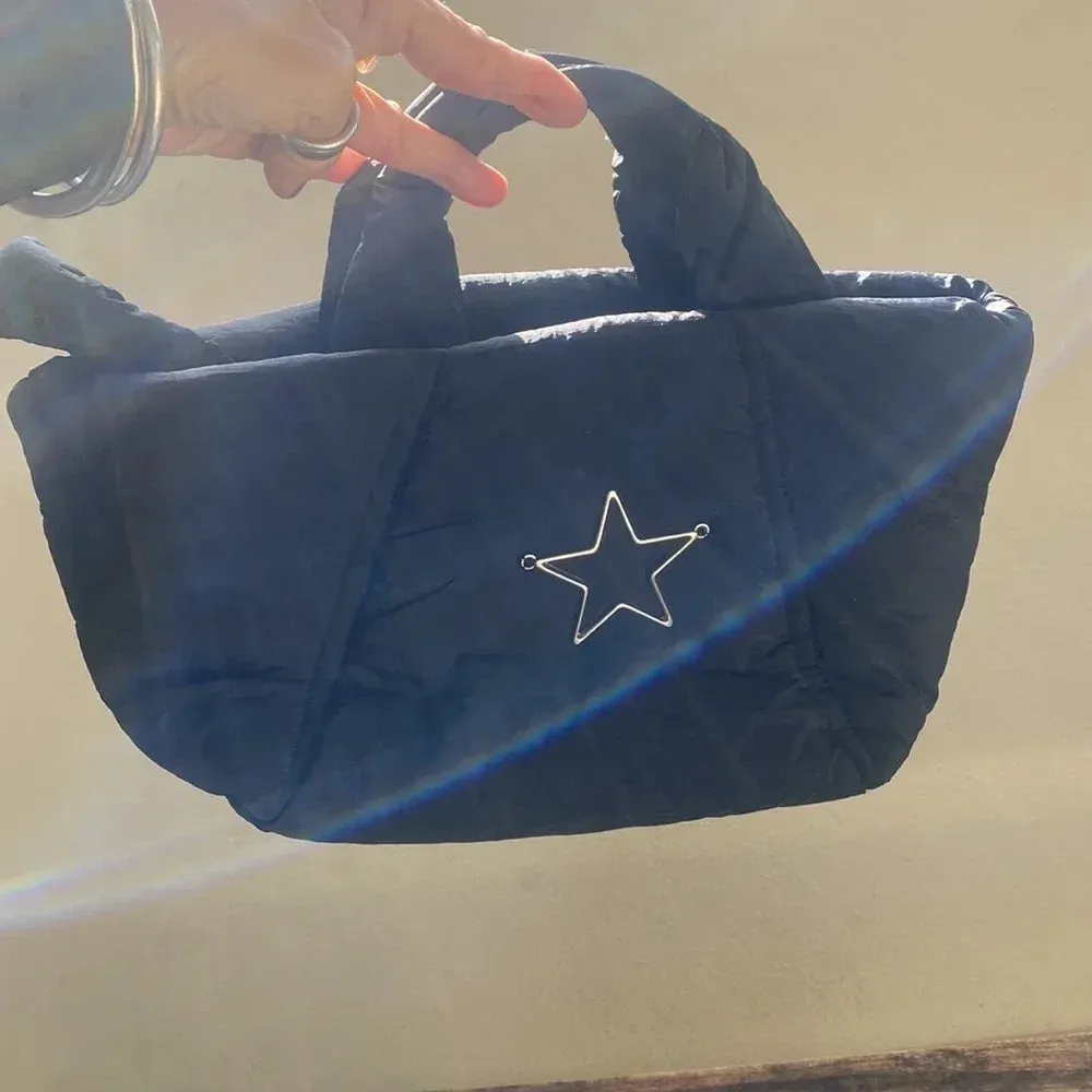 Custom puffy star with discreet bad girl patch purse - Image 2