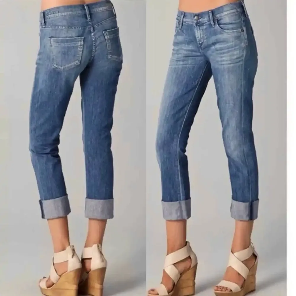 Citizens of Humanity Dani Crop Straight Leg Jeans • Sz 27 - Image 3