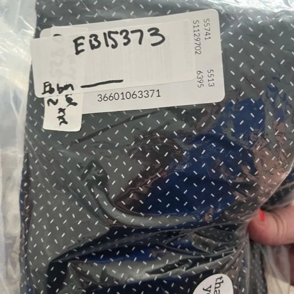 Hilary Radley navy geometric 9” chino Golf Dress shorts size XXL - Image 13