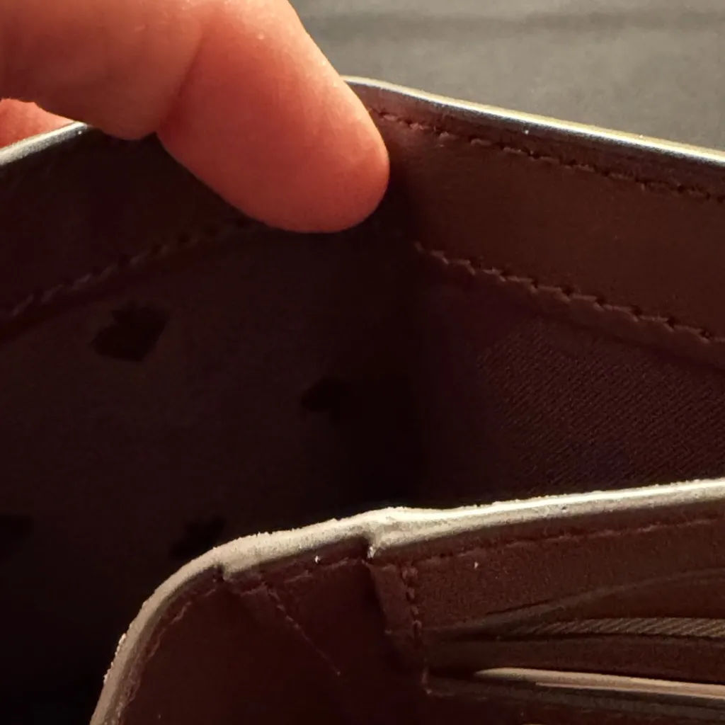 Kate Spade Deep Burgundy Wallet & Card Holder (NWT) - Image 6