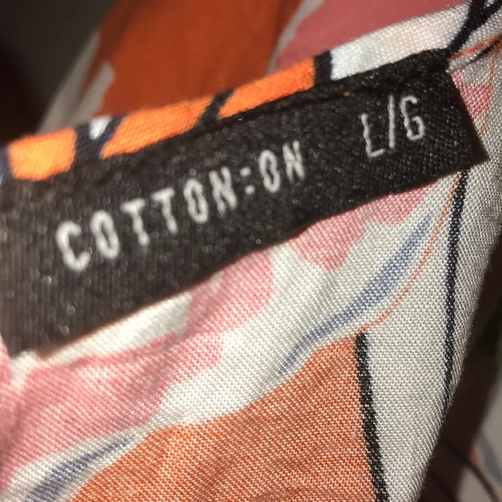 2/$30 Cotton on fay orange crew romper Amille Flamingo orange L - Image 4