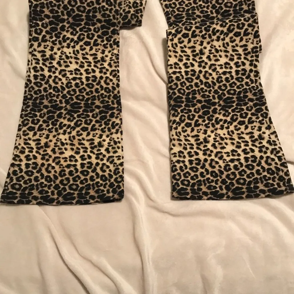 Wet Seal  Leopard Print Slacks - Image 6