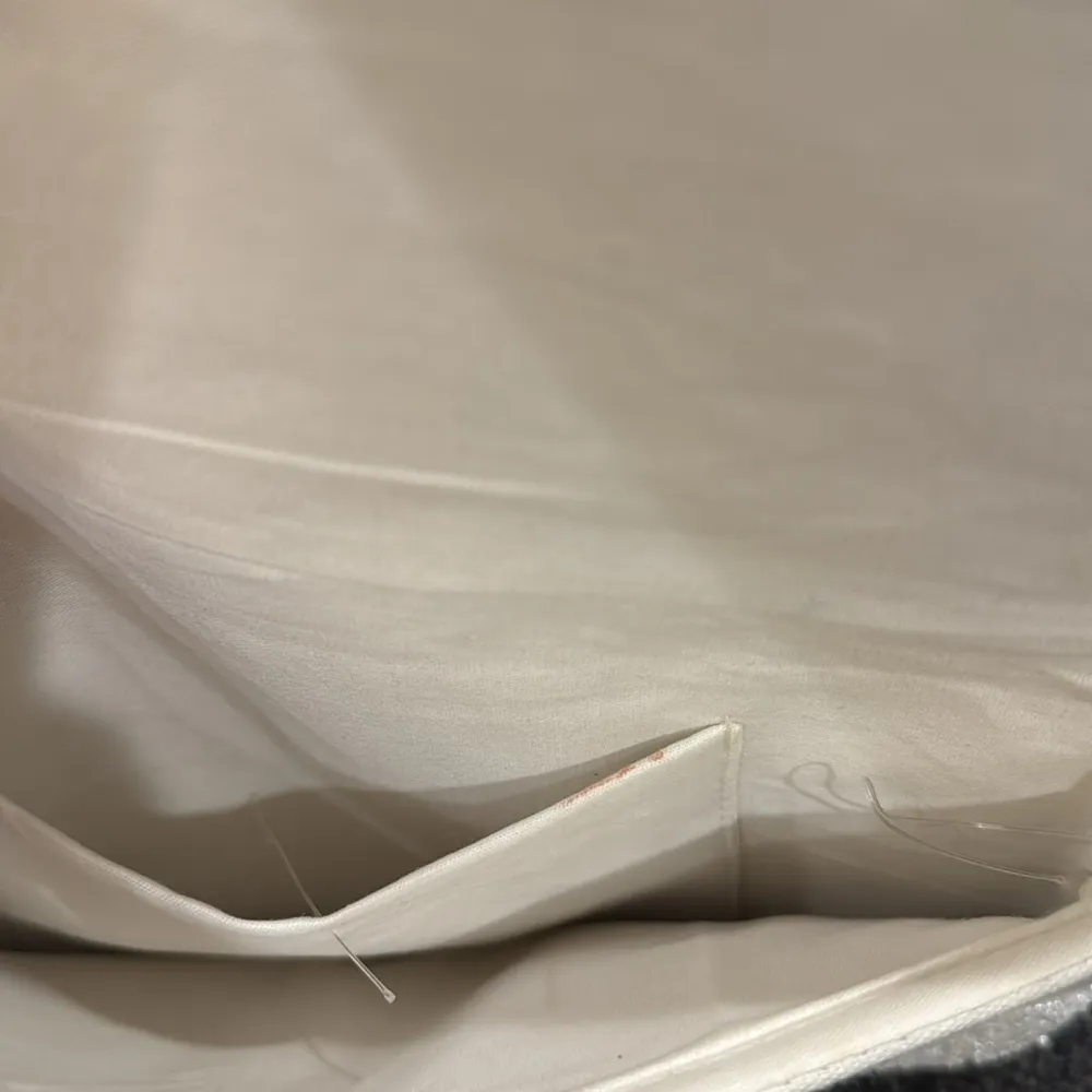 Bride Multicolor Beaded Clutch White - Image 6