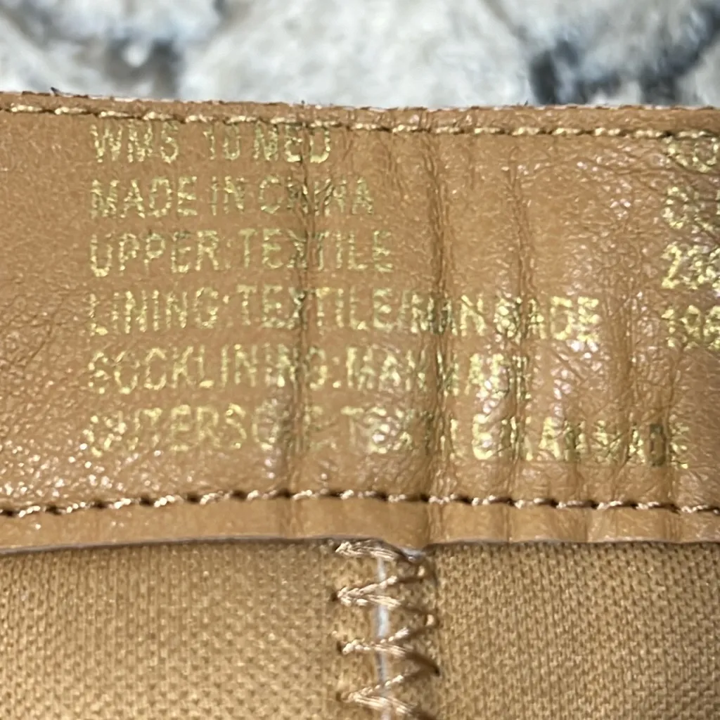 *NEW*. SO® Women's Old Fashion Fringe Western Ankle Boots, Cognac, Size 10 - Image 7