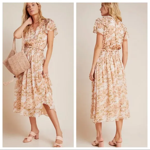 Anthropologie Alandra Midi Dress - Image 2