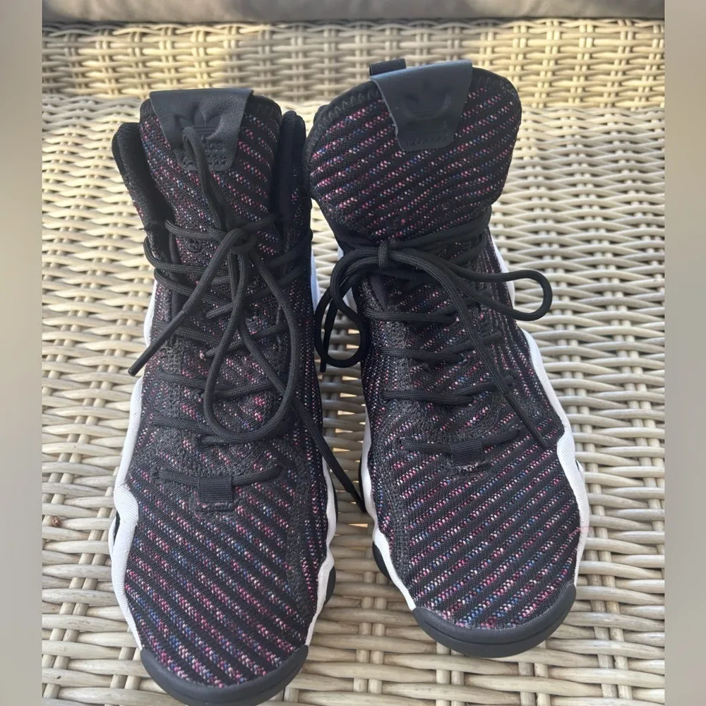 Adidas‎ Originals Crazy 8 Hightop Basketball Shoes Size 8 Workout Athletic Black - Image 3