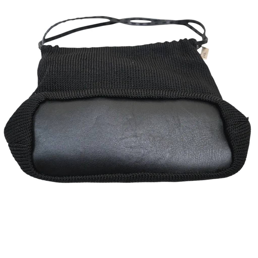 The Sak Small Woven Knit Black Handbag - Image 3