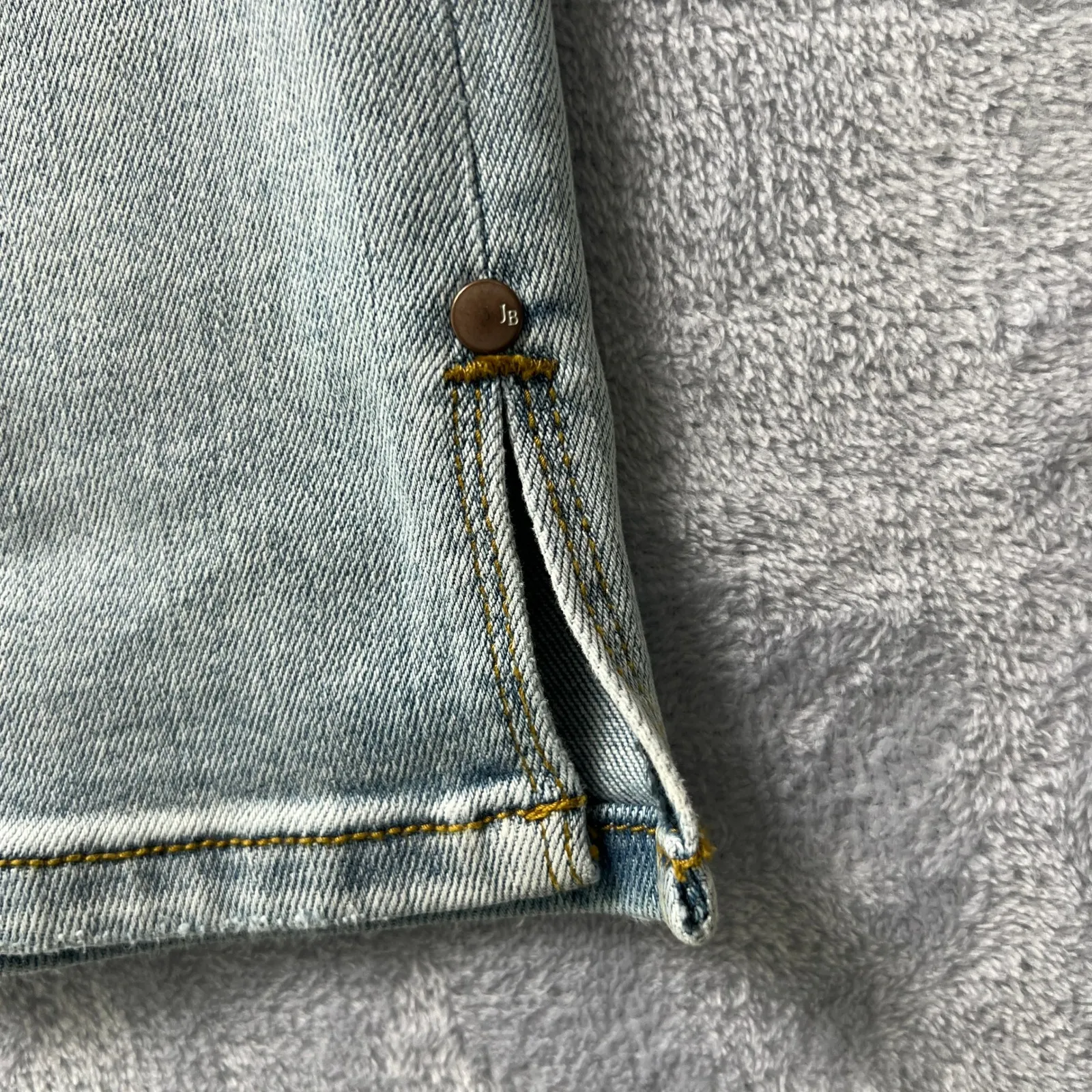 Judy Blue Womens Boot Cut Jeans Size 14W Light Wash Stretch Denim JB82552LT-PL - Image 9