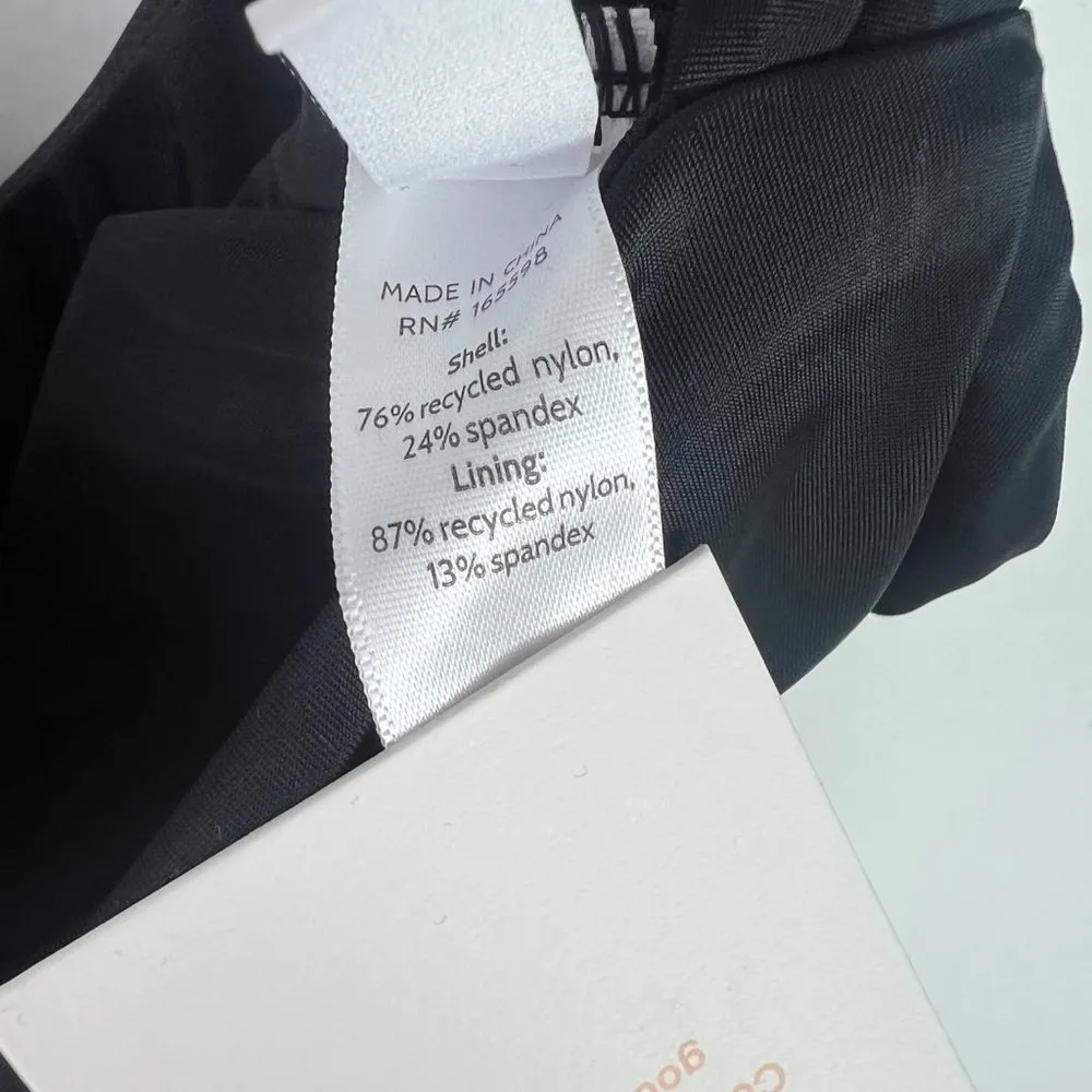 NWT Andie Swim The Rockaway One Piece Swimsuit Flat Black Size Large L NEW - Image 7