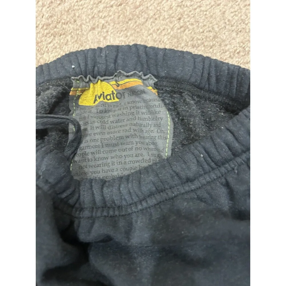 Aviator Nation Charcoal Grey Sweatsuit Set Ninja Hoodie Ombré Bolt Sweatpants - Image 10