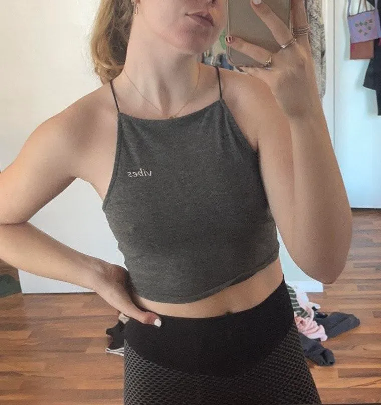 Grey Vibes Tank  - Image 2